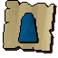 Blue skirt (noted)