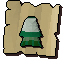 Green elegant skirt (noted)