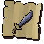 Mithril scimitar (noted)