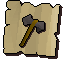 Iron battleaxe (noted)