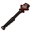 Blood talisman staff