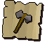 Steel battleaxe (noted)