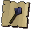 Mithril mace (noted)