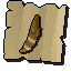 Bronzed dragon claw (noted)