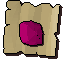 Uncut red topaz (noted)