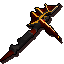 Gilded dragon pickaxe