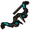 Cyan abyssal bow