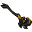 Orange abyssal staff