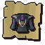 Virtus robe top (ghost) (noted)