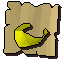 Yellow face mask (noted)