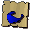 Blue face mask (noted)