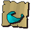 Cyan face mask (noted)