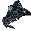 Spider wings (blue)