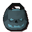 Pumpkin lantern (blue)