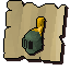 Adamant full helm (g) (noted)
