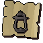 Oil lantern frame (noted)