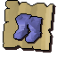 Blue boots (noted)