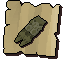 Snakeskin chaps (noted)