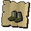 Snakeskin boots (noted)