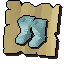 Turquoise boots (noted)