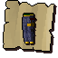 Blue dragonhide chaps (g) (noted)